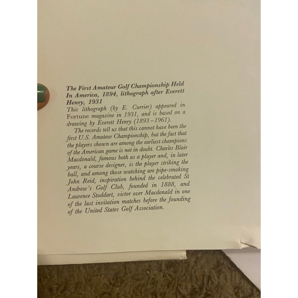 Golf A Visual History coffee table book - Picture 7 of 10